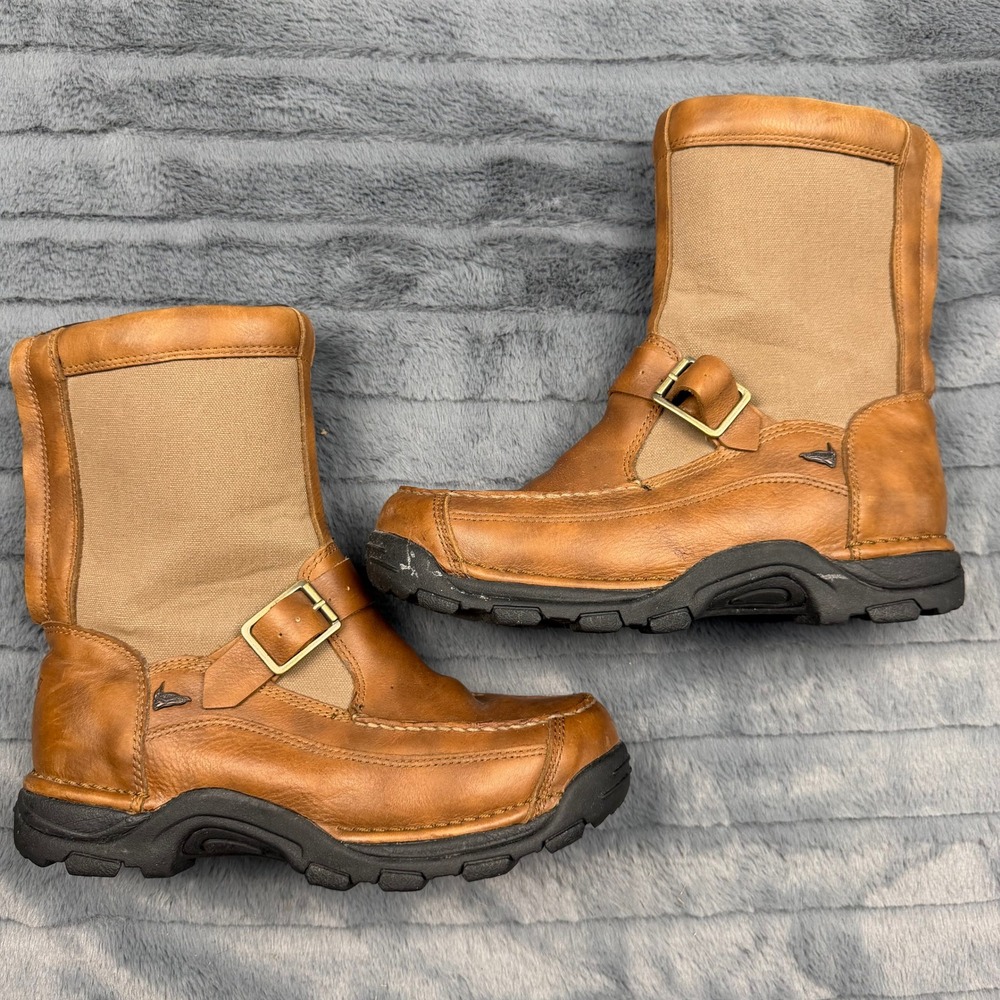 Danner Sharptail Snake Boots Mens 9 Brown Gore-Tex Waterproof Leather 44302